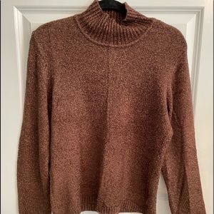 Chenille turtleneck sweater NWOT